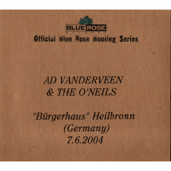 CD Ad Vanderveen & The O'Neils - Bürgerhaus Heilbron [2 CD]