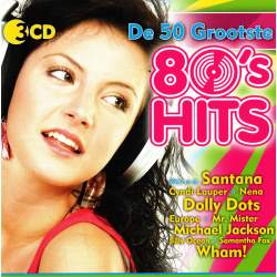 CD VA De 50 Grootste 80's Hits [Box 3 CD]