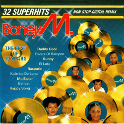 CD Boney M - 32 Superhits [Non Stop-Digital Remix]